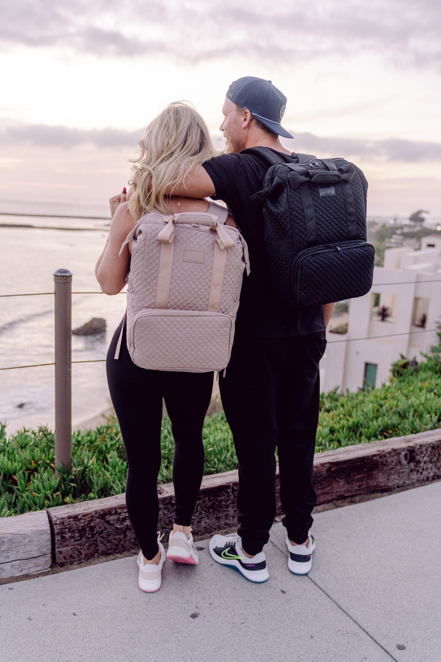 Backpack + Makeup bag organizer