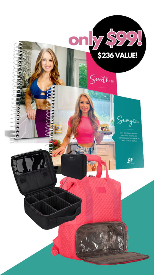 The Ultimate Meal Prep Bundle + Organizing case for $99 USD